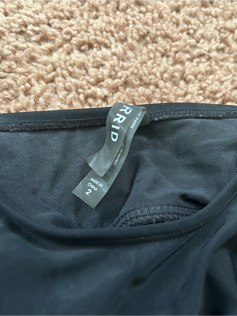 Torrid Size 2 Black Two-Piece Flounce Bikini Set - Picture 10 of 12
